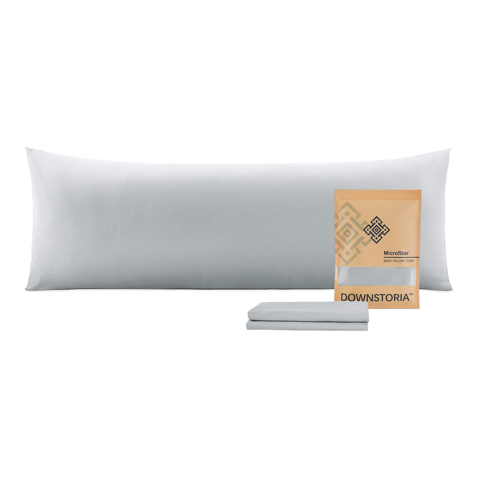 Body Pillow Cover, Ultra Soft Microfiber Long Pillowcase, Envelope Closure La... gallery
