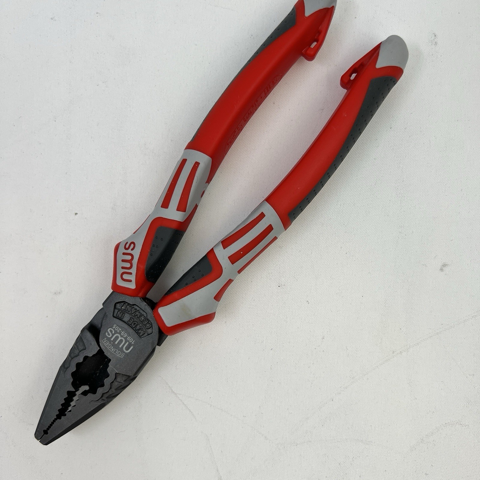 NWS 8" High Leverage Combination Pliers CombiMax Titan Finish Soft Grip gallery