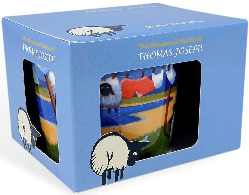 Thomas Joseph Mug Hand Wash Only Mug Irish Sheep Design Gift Boxed gallery