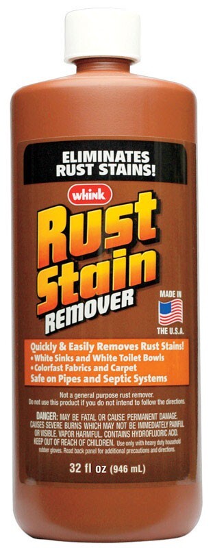 Whink No Scent Rust Stain Remover 32 oz Liquid Safe For Pipes And Septic Tanks gallery
