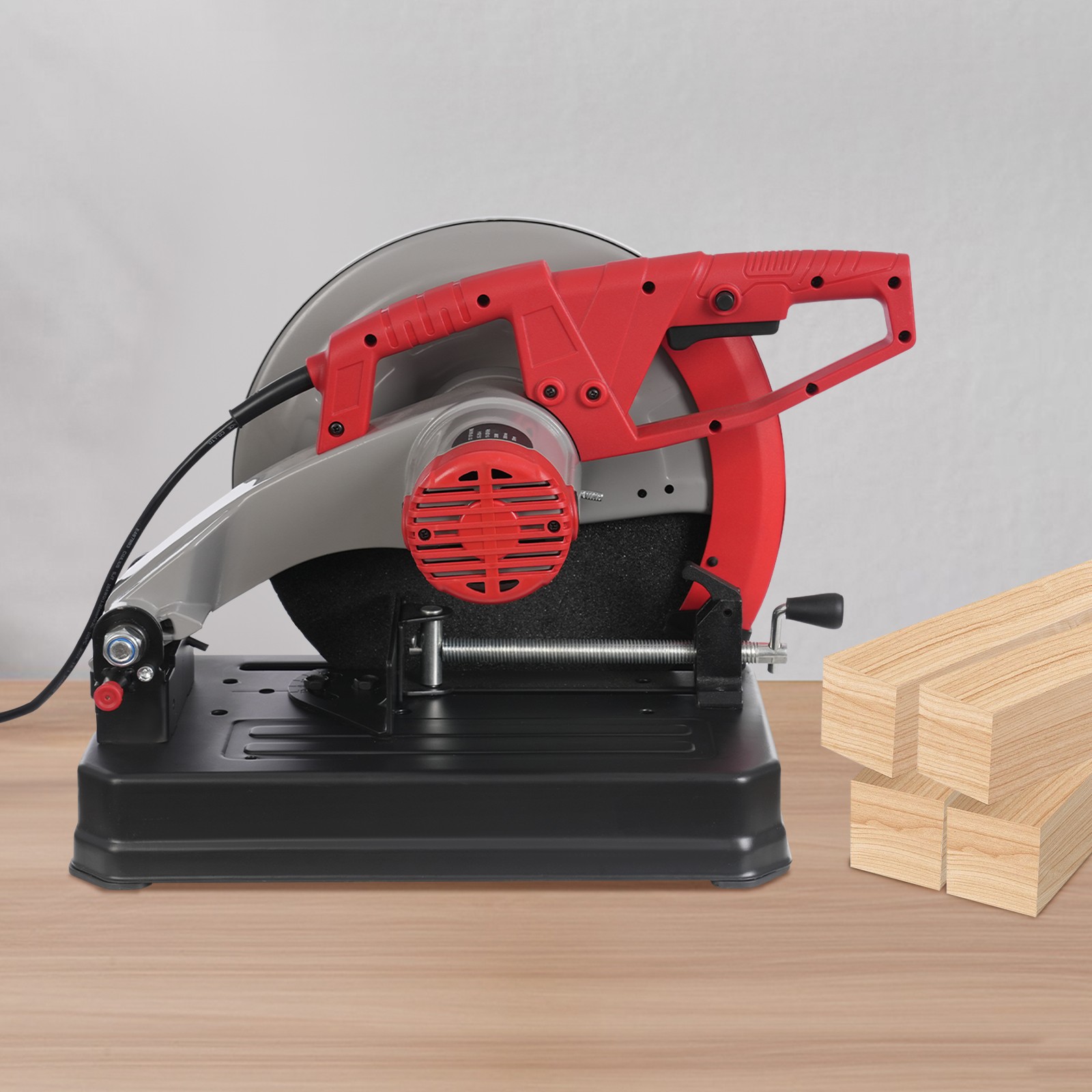 Cutting Machine, 0-45° Adjustable Cutting Saw, Chop Saw Copper Motor gallery