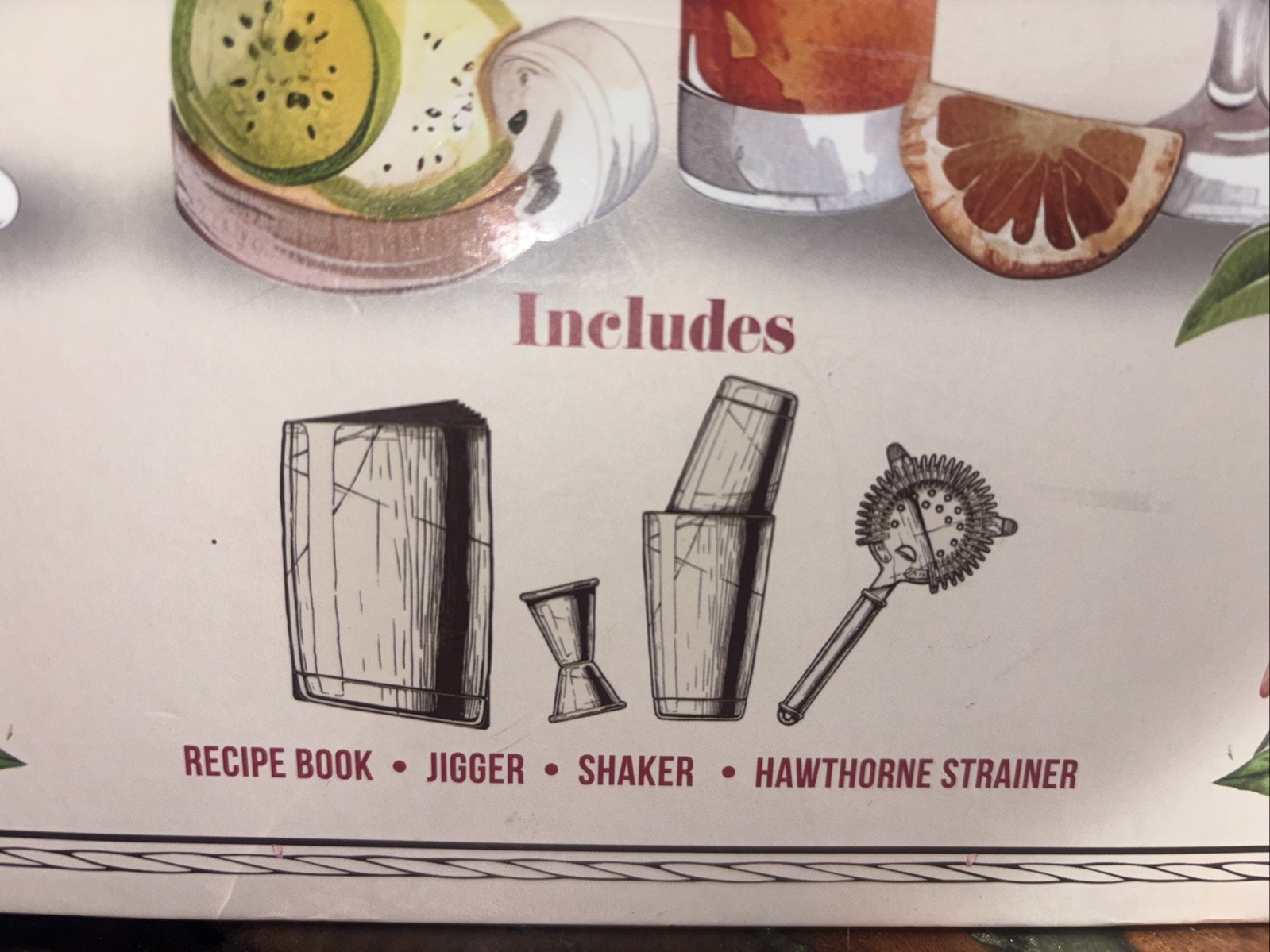 Cocktail Queen Book & Kit Mud Puddle Inc. Recipe Book Jigger Shaker Hawthorne gallery