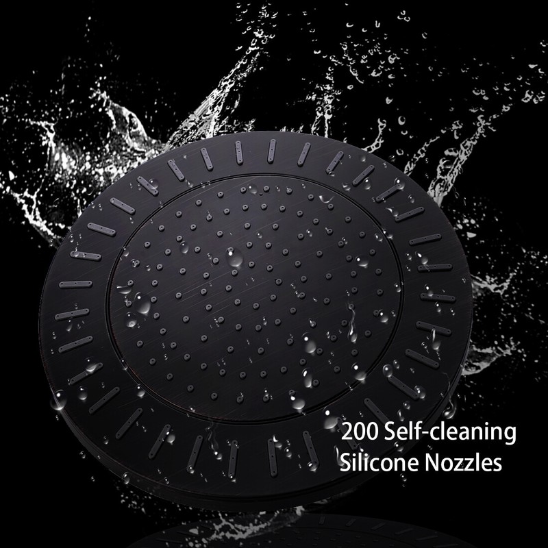 Rain Shower Head 9'' High Pressure Waterfall Showerhead-Oil Rubbed PRS1917-06 gallery