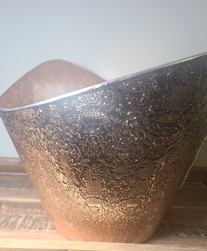 ABSOLUT ELYX Demask Copper Plastic LED White Illuminated Display Ice Bucket gallery
