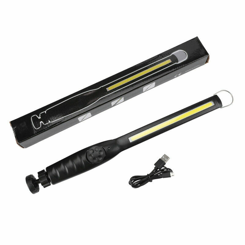 2pcs Rechargeable LED Slim Work Light Mechanic Flashlight Lamp Bar Camping Torch gallery