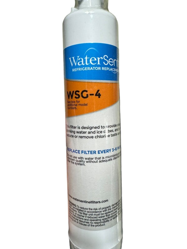 Water Sentinel 1 Replacement Refrigerator Filter WSG - 4 Life Span 3-6 Months gallery