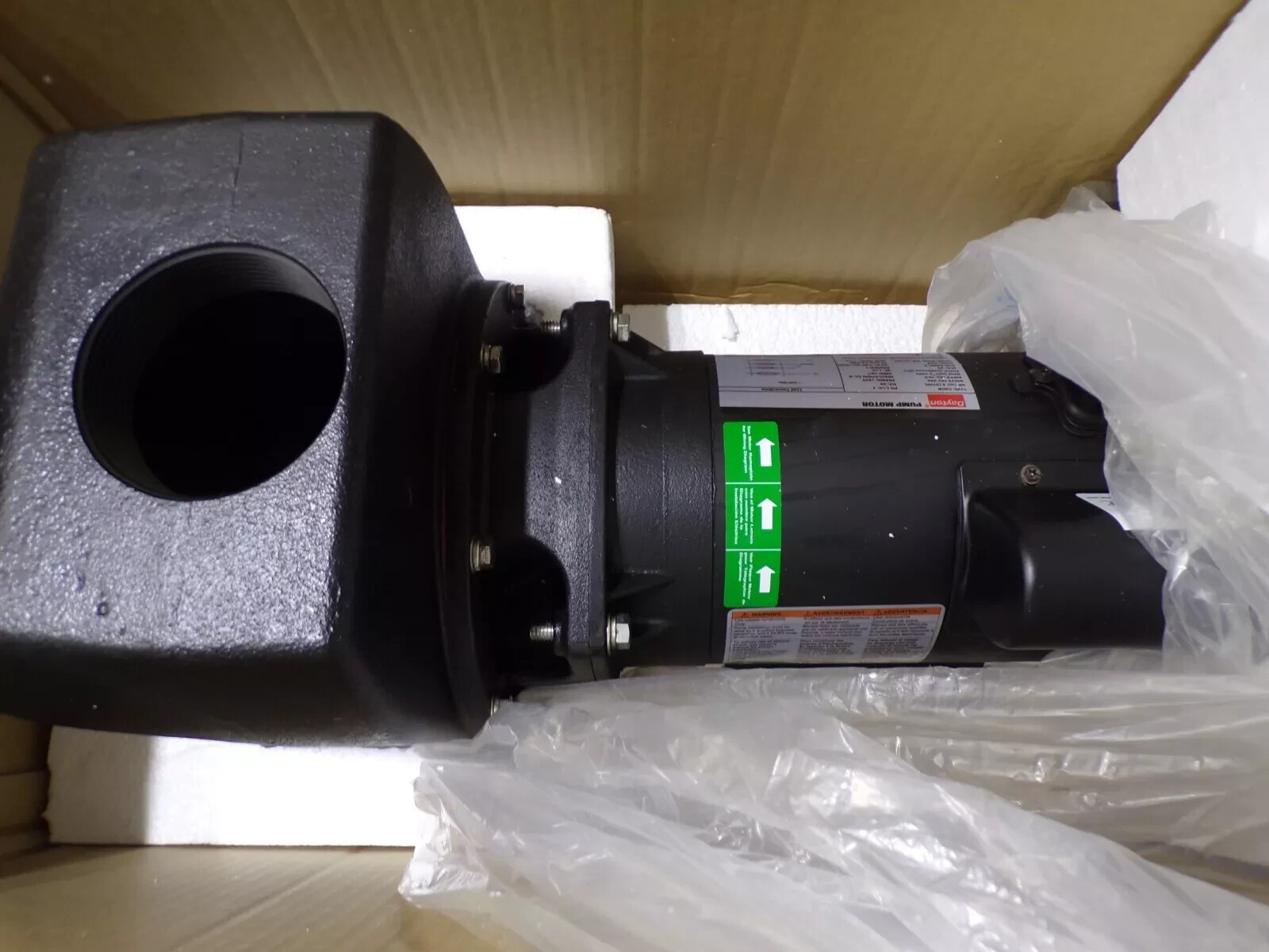 DAYTON 5PXD0A Pool and Spa Pump 5hp 3450 rpm 230v gallery