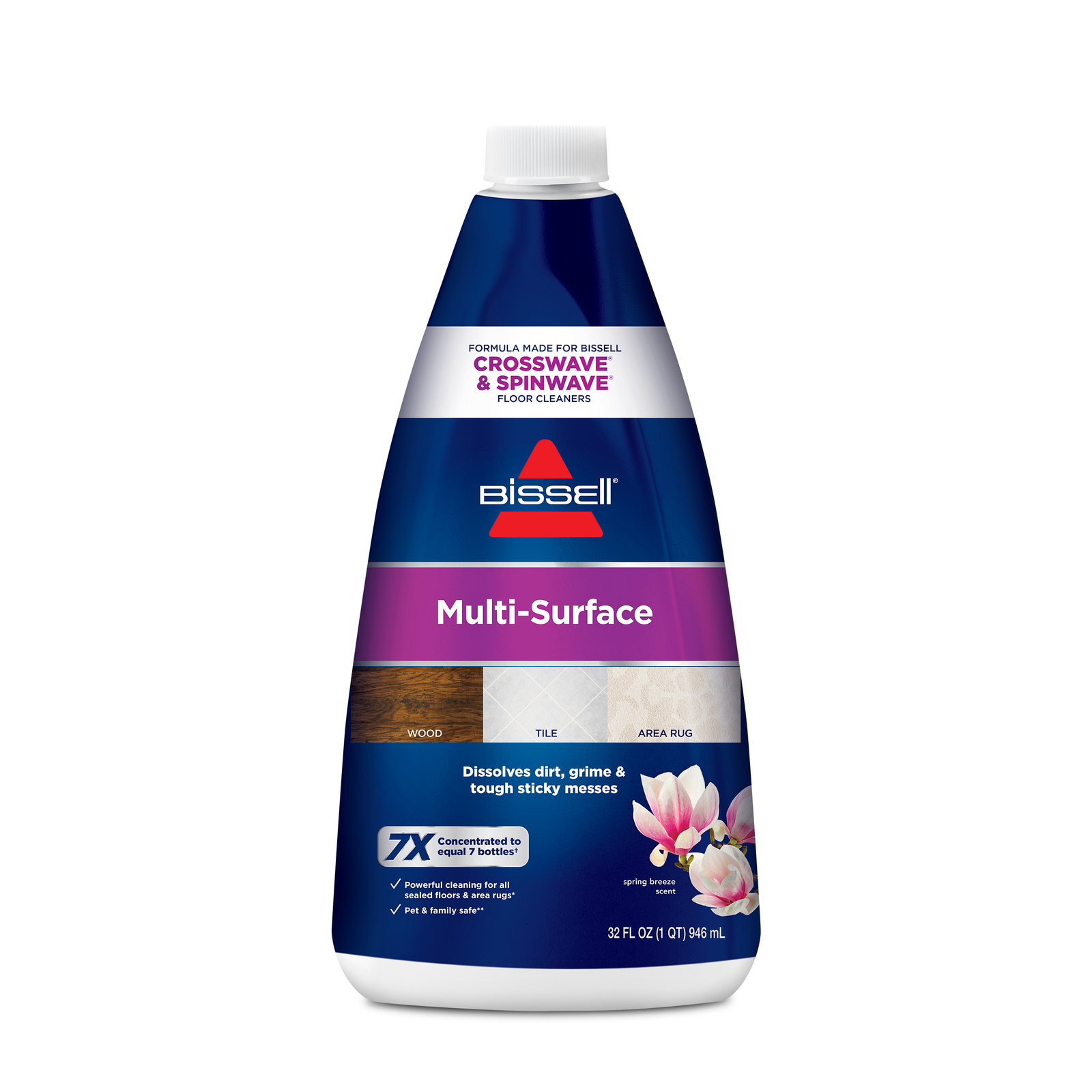 Bissell MultiSurface Floor Cleaning Formula - CrossWave & SpinWave 32oz | 1789 gallery