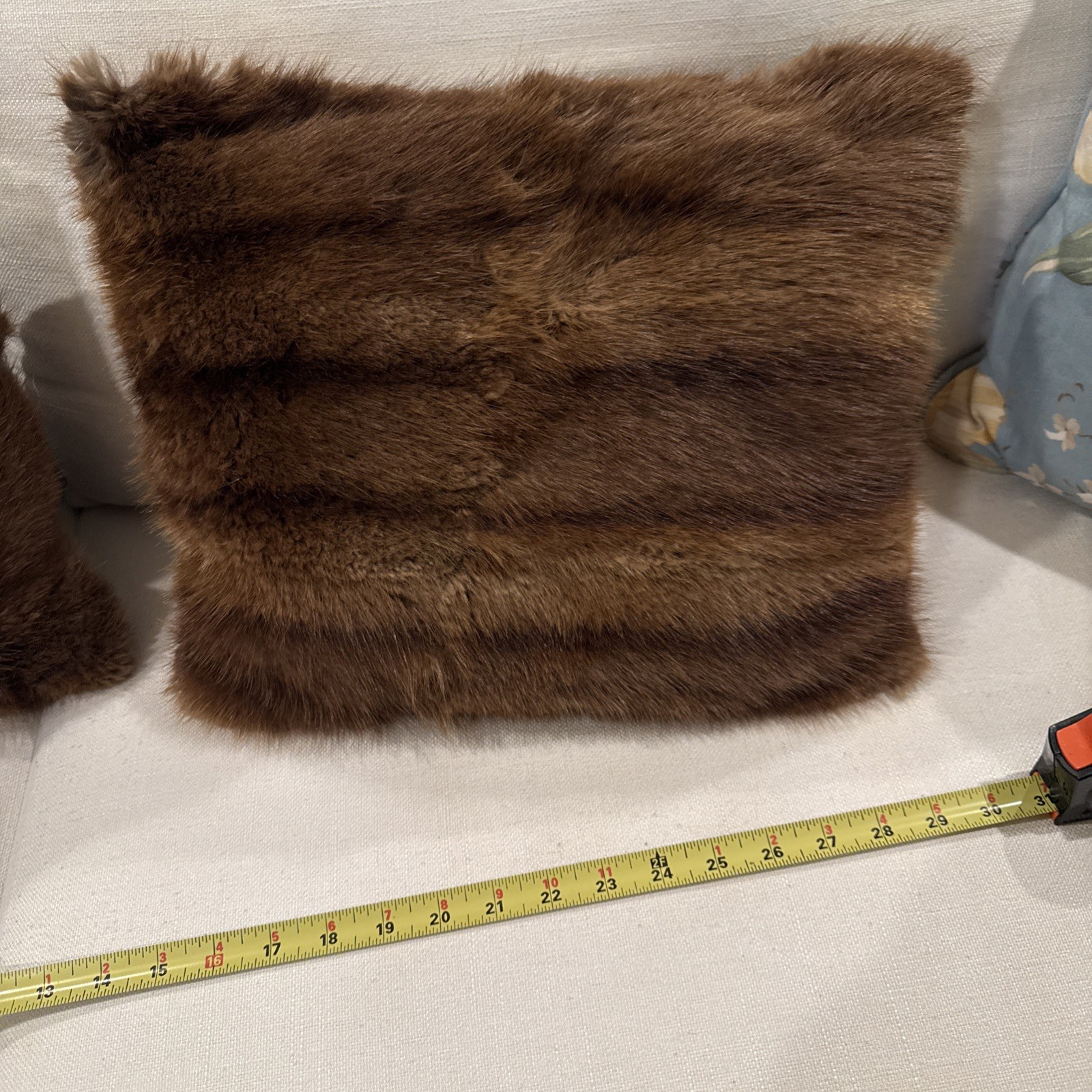 Two Real Mink Pillows gallery