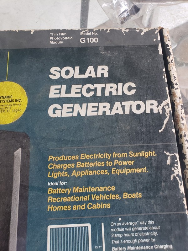 Arco Model G100 Solar Panels gallery