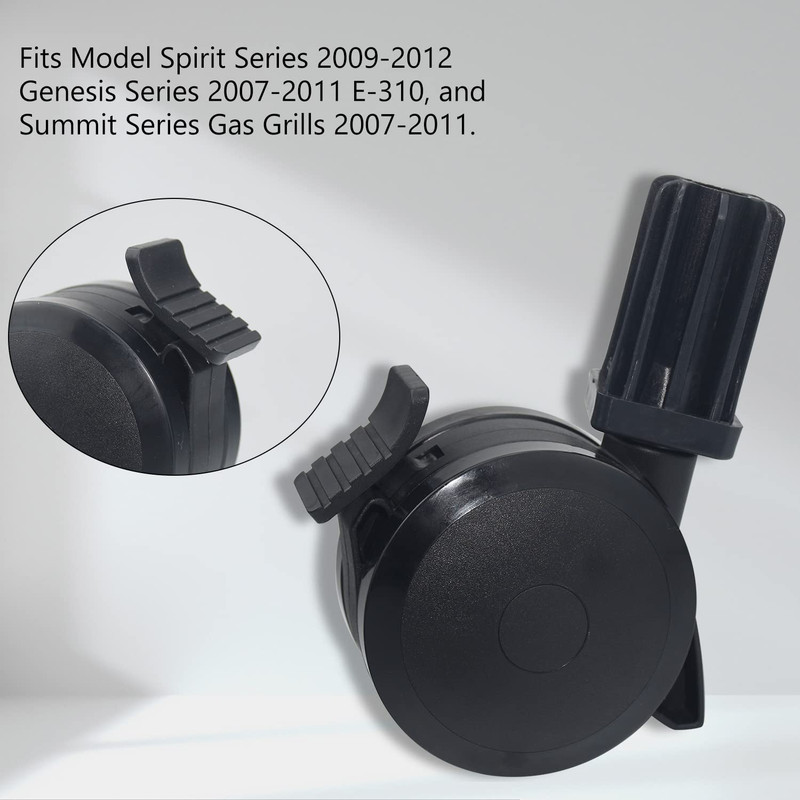 4 Pack 70360 Locking Caster for Weber Genesis E310 E320 S330 Gas Grills gallery