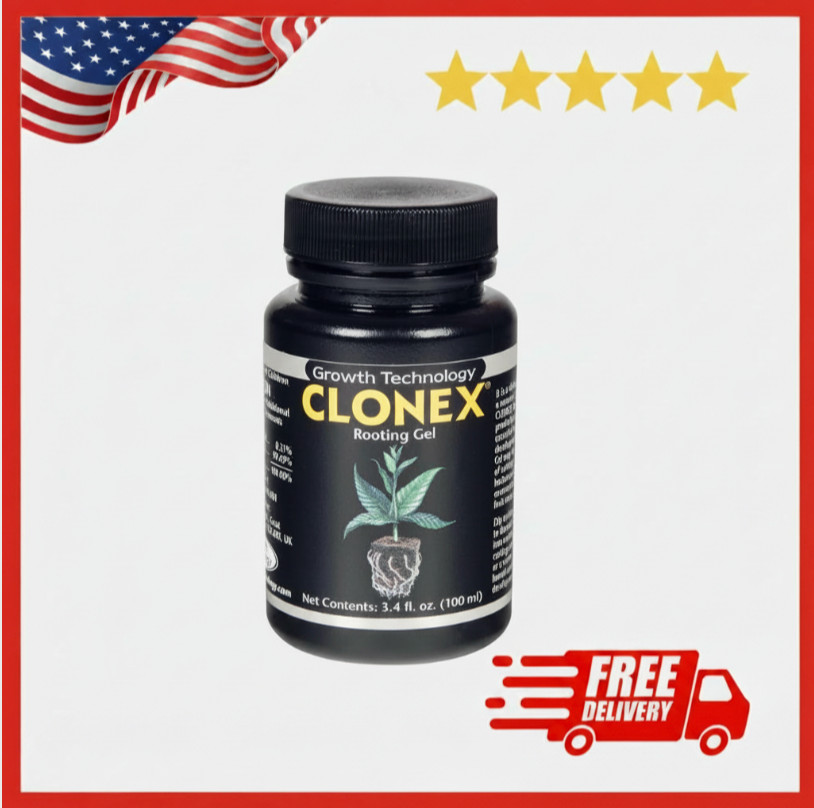 Clonex Rooting Gel - High-Performance Rooting Compound for Plant Cuttings, Conta gallery