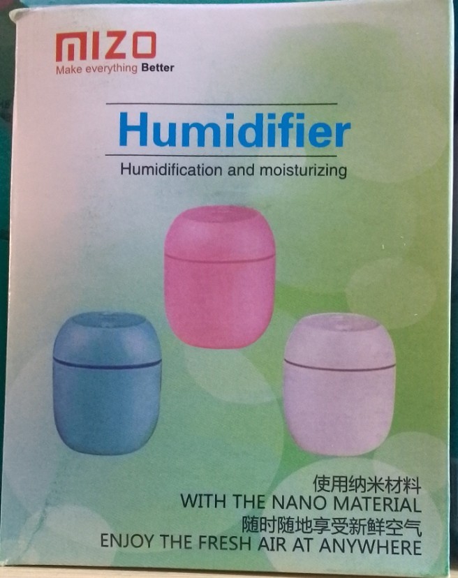 Mizo Nano Material Portable Humidifier - Cool Mist Moisturizing Air Diffuser gallery