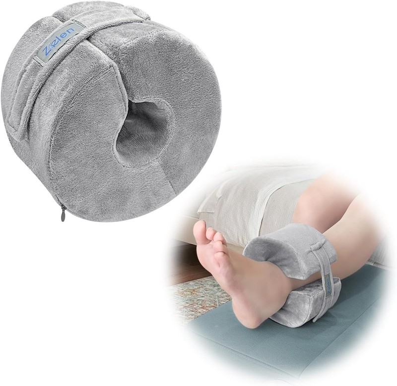 Adjustable Foot Support Pillow for Bed & Chair - Firm Foam for Surgery Recovery gallery
