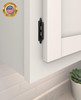 BPR3417FB | Cabinet Hinge | 3/8 Inch (10 Mm) Inset Non-Self Closing Face Mount | gallery