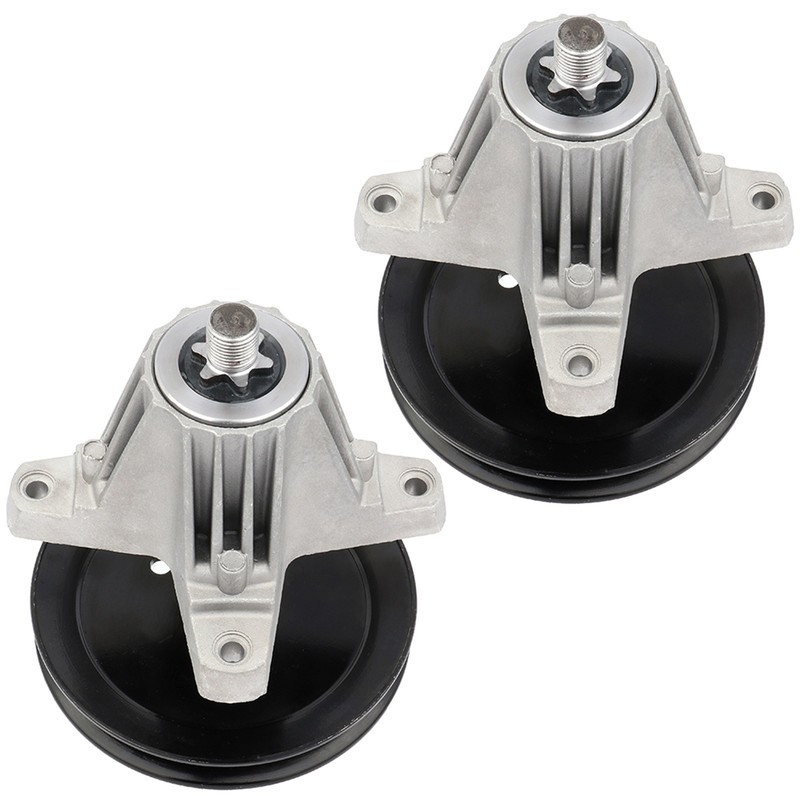 2 Spindle Assembly for MTD Troy-Bilt 42" Deck 618-06991 918-06991 gallery