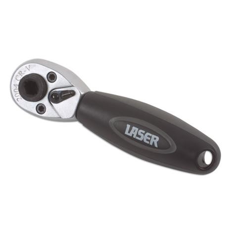Laser Tools Stubby Ratchet & Bit Driver 1/4"D 3723 gallery