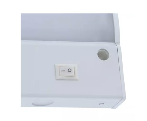 9 Inch Under Cabinet LED Light, Hardwire/Linkable White, 9 inches, White gallery