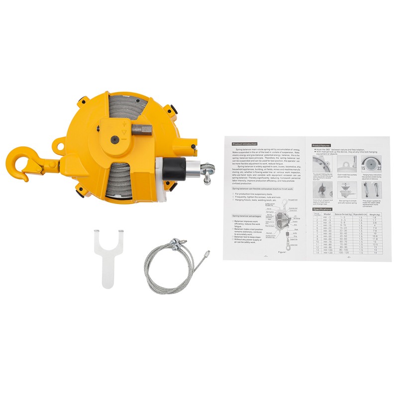 Spring Balancer Retractable Tool Holder 20-33lbs(9-15kg) Hanging Equipment gallery