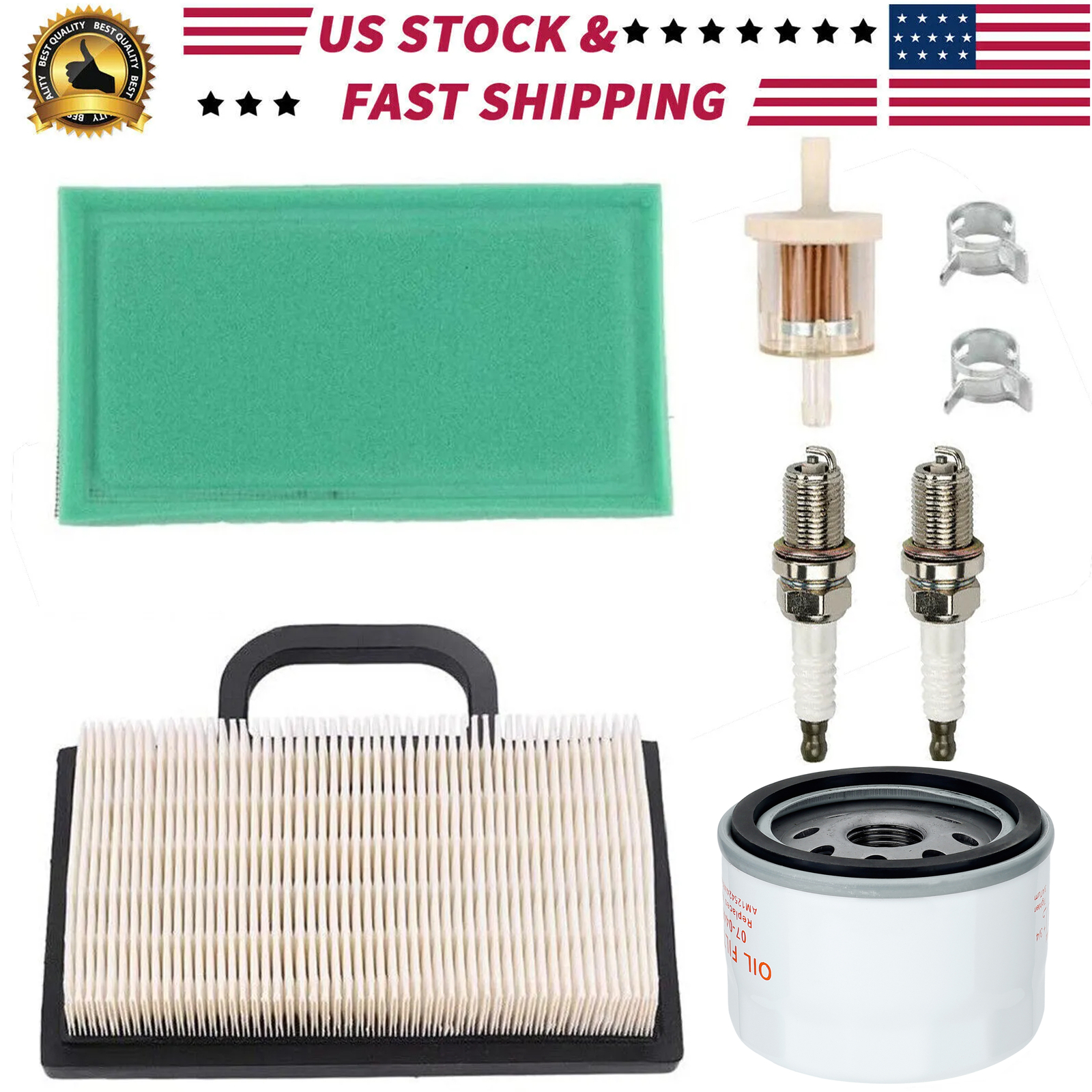 499486S Air Oil filter Kit For BRIGGS STRATTON 18 - 26 HP Intek V-twin gallery