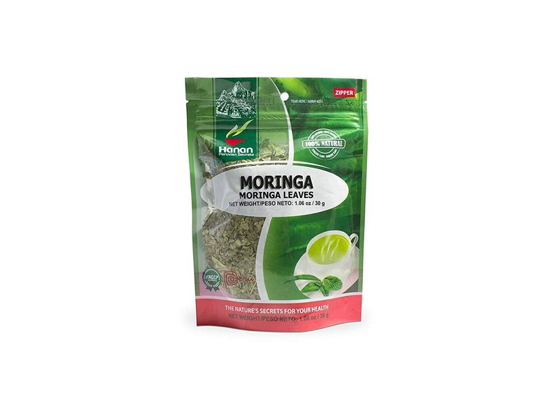 Hanan Peruvian Secrets Moringa Herbal Tea | 100% Natural Moringa Leaves | 1.06oz gallery
