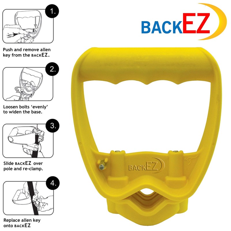 Back-Saving Tool Handle Labor-Saving Ergonomic Shovel or Rake Handle Attachment gallery