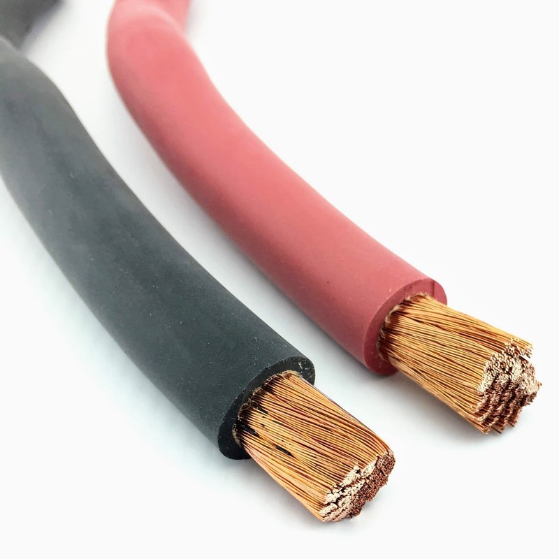 Welding Cable Flexible Rubber SGR Battery Cable SAE J1127 Pure Copper - USA Made gallery