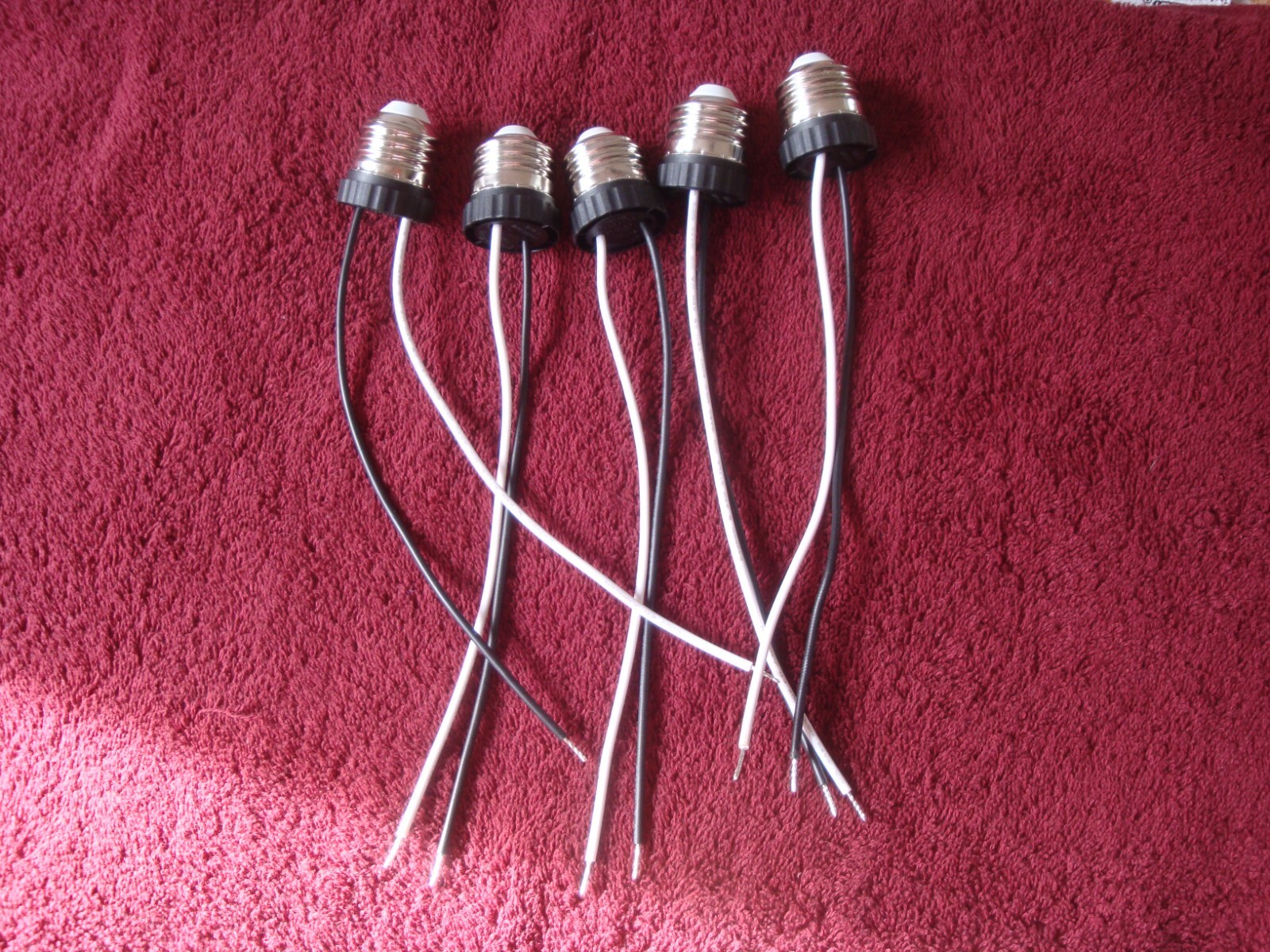 E26 Socket Adapter 5 Pack Light Bulb Socket Pigtail Screw In Male Light Socket gallery