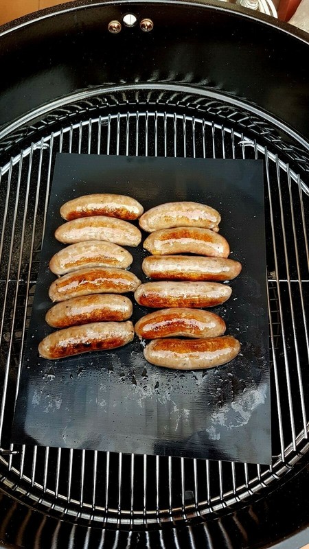 BBQ Grill Mat Rigid(4*Thick) PREMIUM Non Stick AUSSIE BRAND Money Back Guarantee gallery