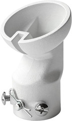 Universal Ceiling Fan Adapter for Angled Ceilings up to 45° – White