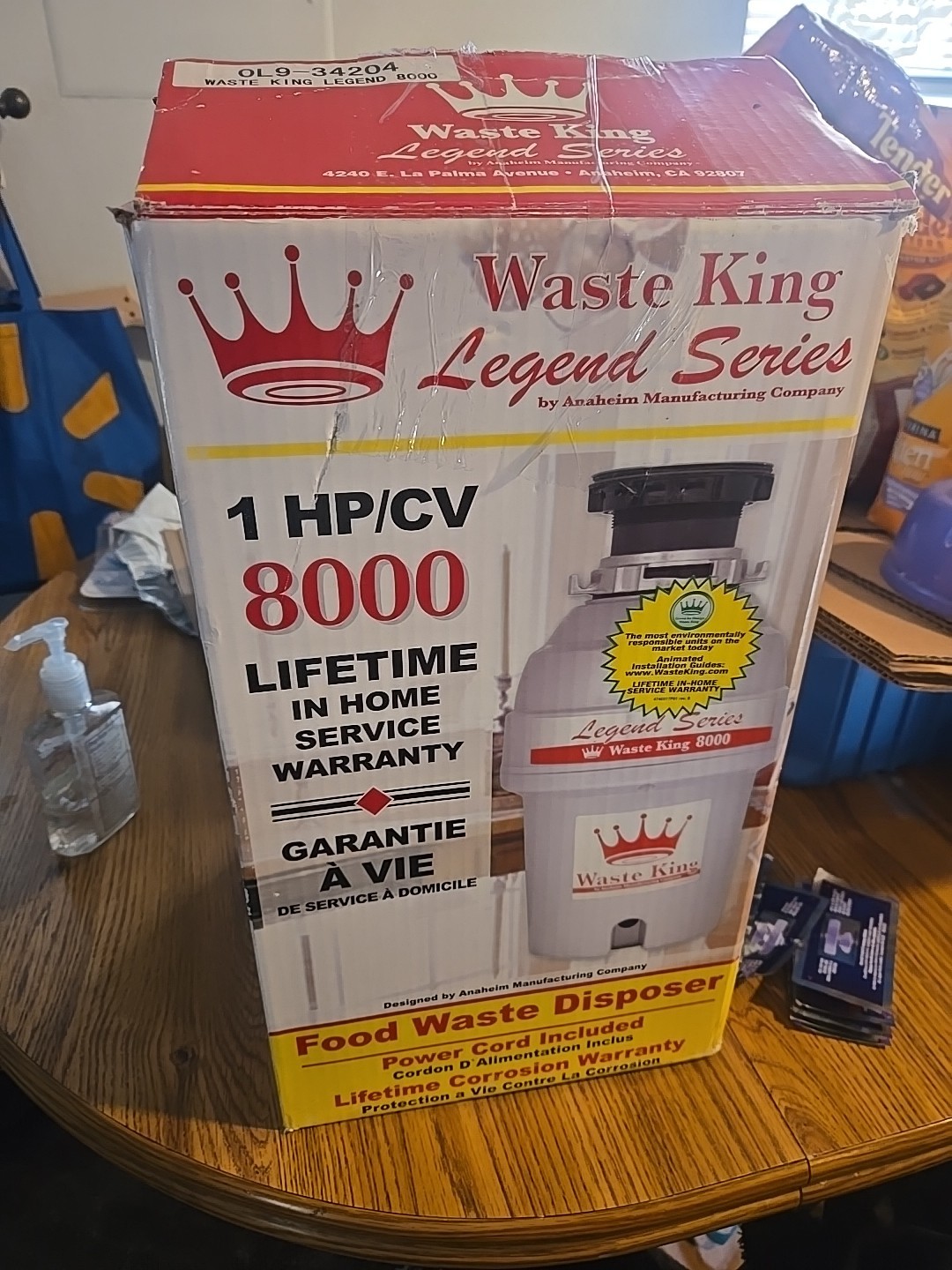 Waste King Legend Series 1 HP Continuous Feed Garbage Disposer gallery