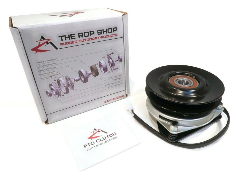 PTO Clutch Counter Clockwise CCW with 1 1/8" Crankshaft, 6 1/8" Pulley Diameter