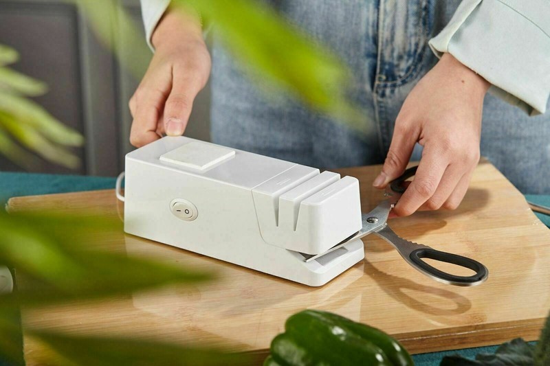 Multi-Task Electric Scissor & Knife Machetes Sharpener Fast Grinding Machine New gallery