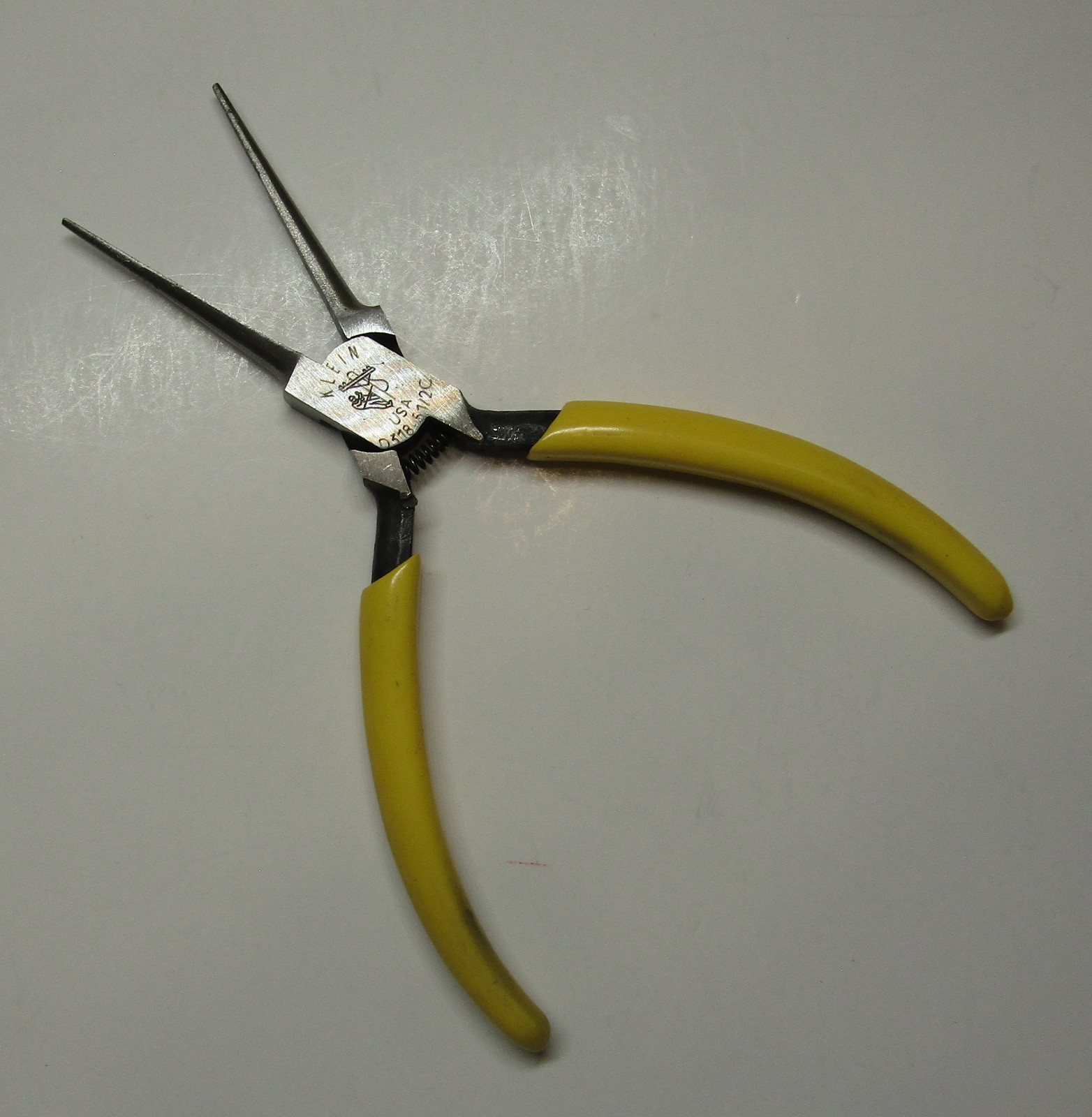 *Klein* 5 1/2" Spring Loaded Needle Nose Pliers D318-51/2C - Made in U.S.A. gallery
