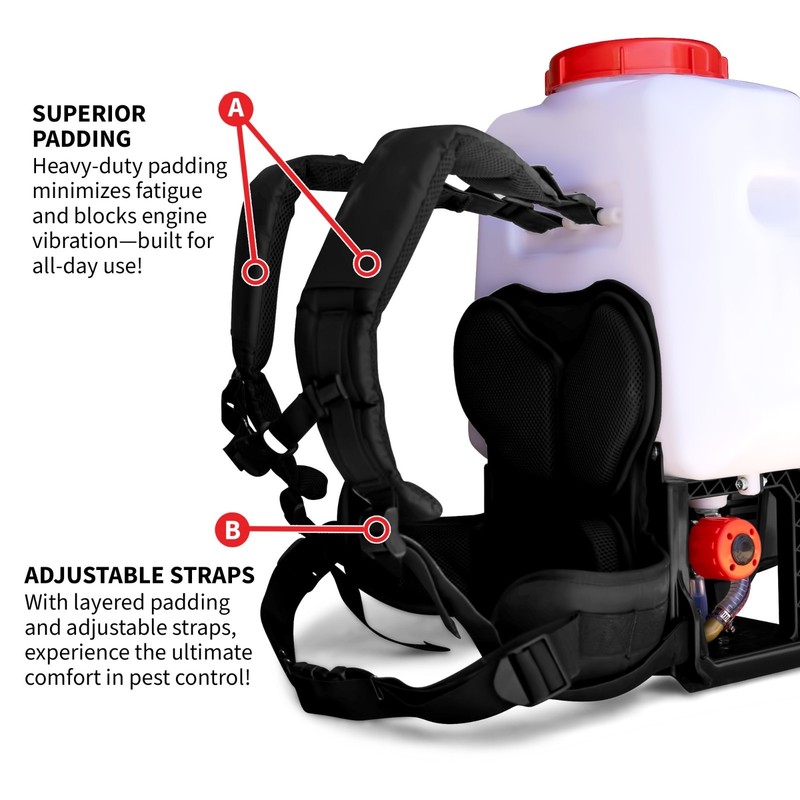 5 Gallon Battery Powered Backpack Sprayer 36V Electric 30 Ft Reach gallery
