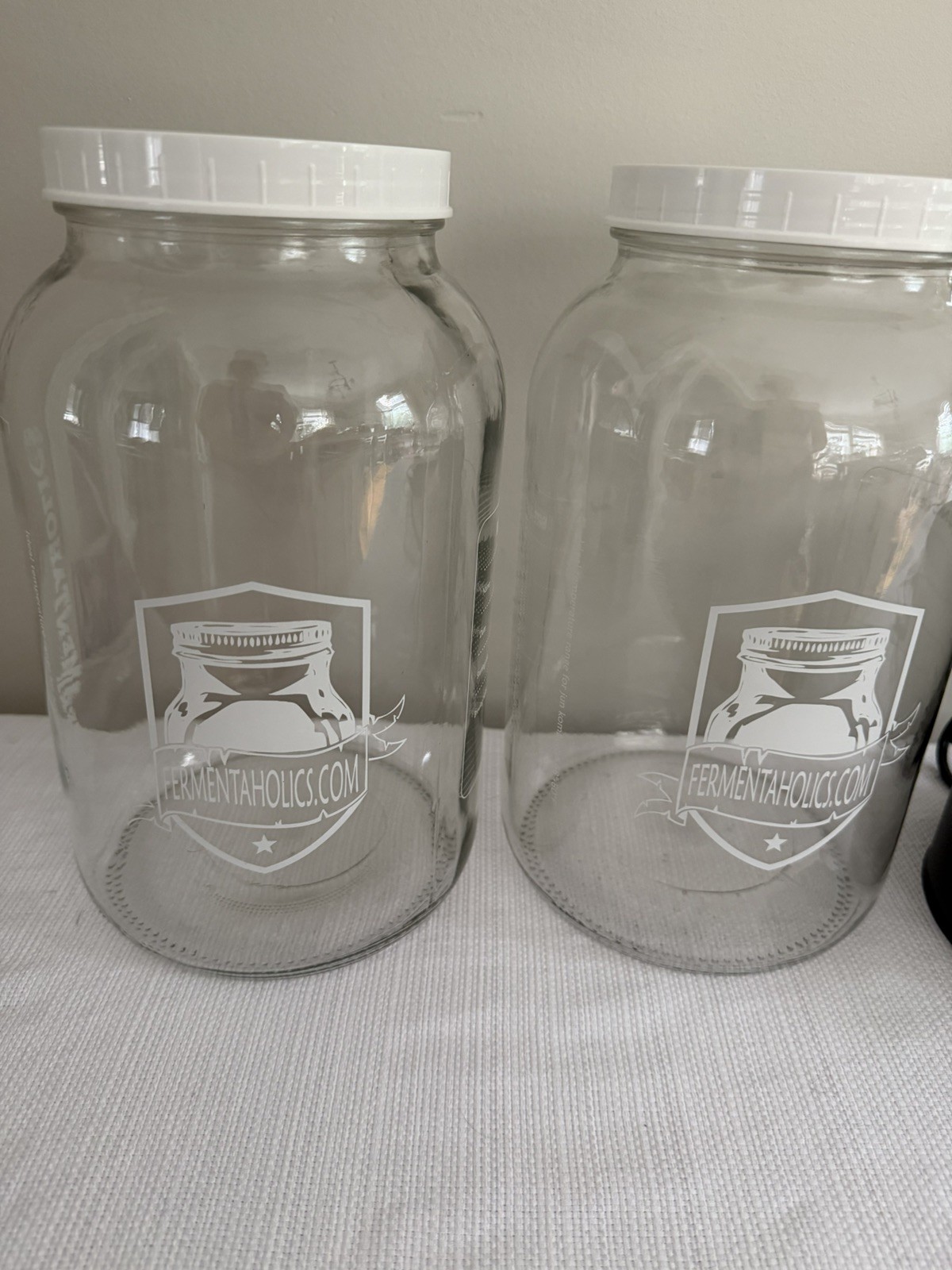 Fermentaholics 2 One Gallon Kombucha Brewing Glass Jars electric warming blanket gallery