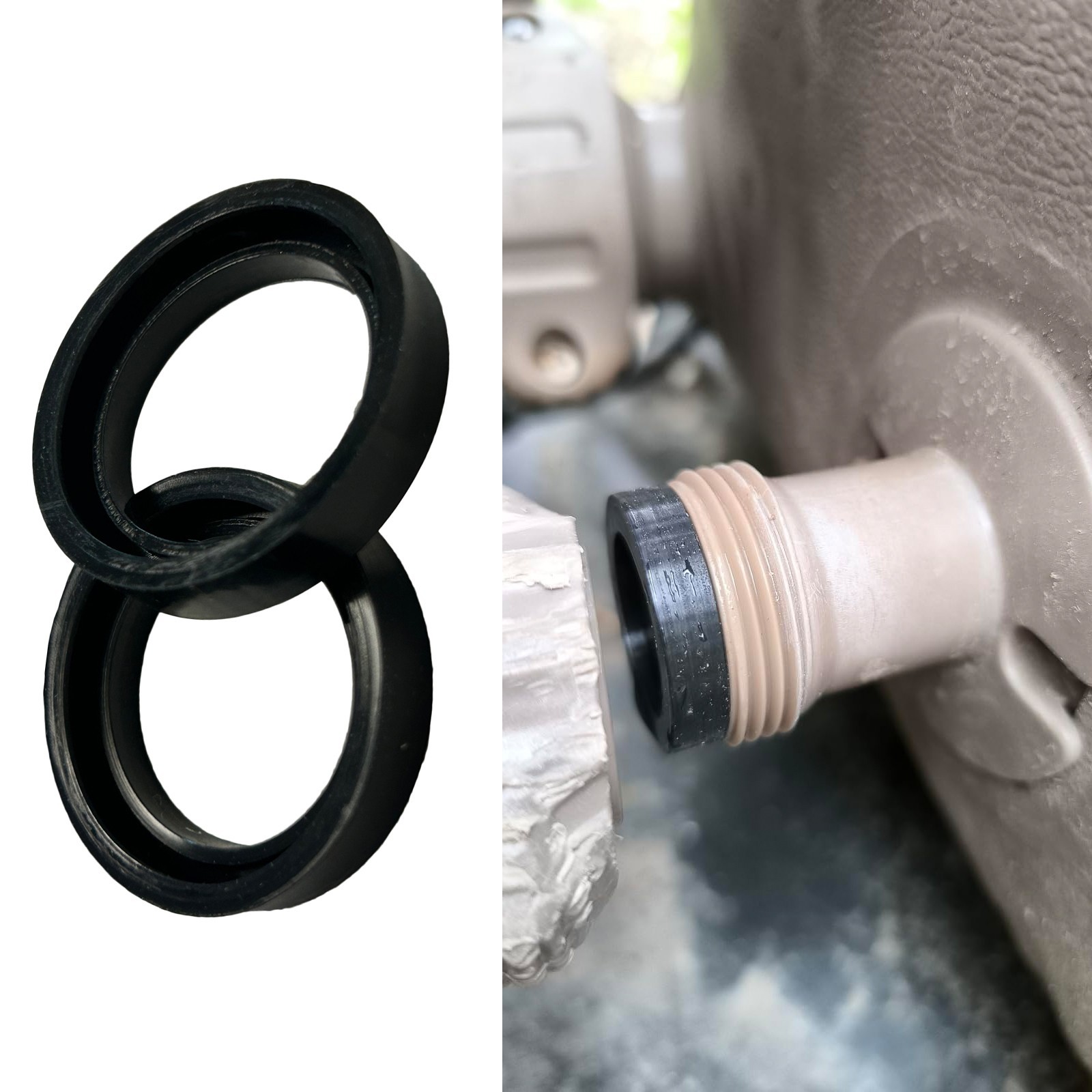 Inlet & Outlet Seal Set For Intex Pure Spa Seals Gaskets for Simple Spa 11699 gallery