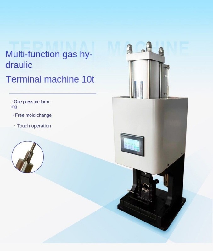 0-95 Large Square Wire Terminal Machine Quadrilateral Hexagonal Mould 220V gallery