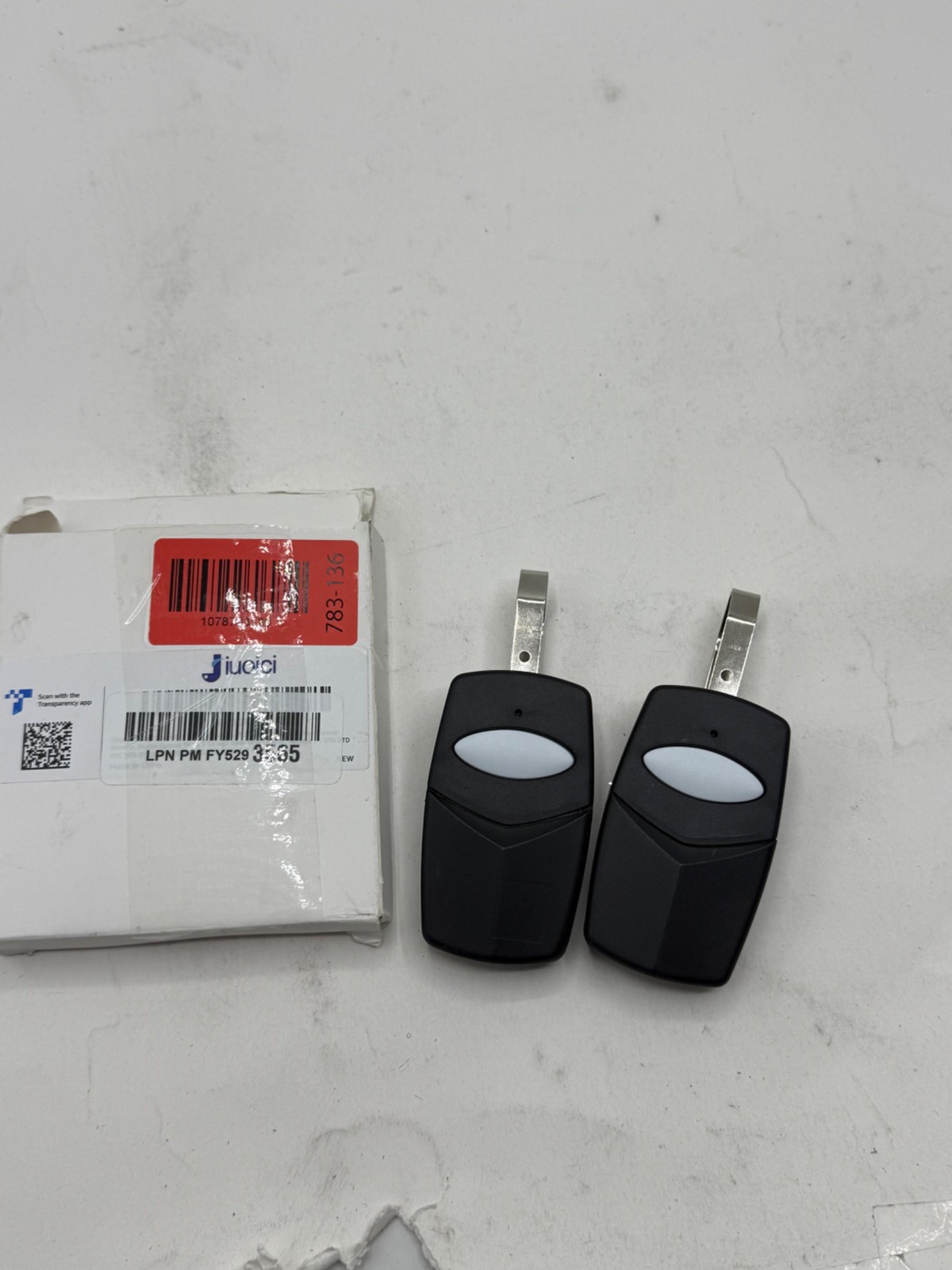 Upgraded Linear DTC Delta 3 Remote, 8 Dip Switch Garage Door Opener Remote, 8 gallery