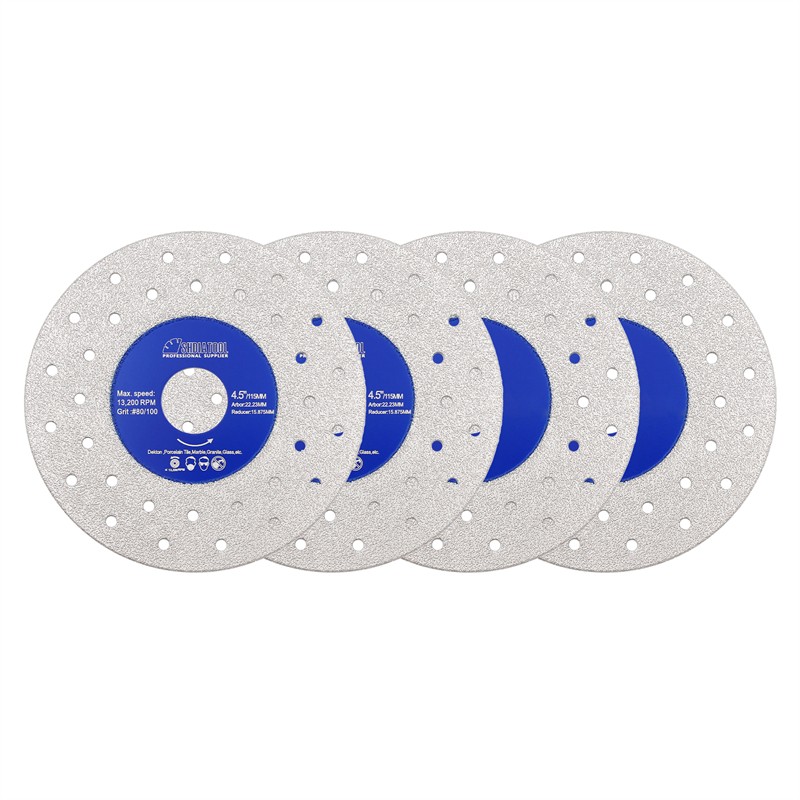 SHDIATOOL 3'' Diamond Cutting Grinding Disc Wheel for Porcelain Tile Saw Blade gallery