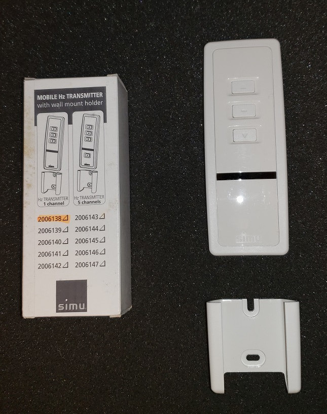 Simu Mobile Hz Transmitter Single Channel Remote 2006138 ** NEW / NOS **