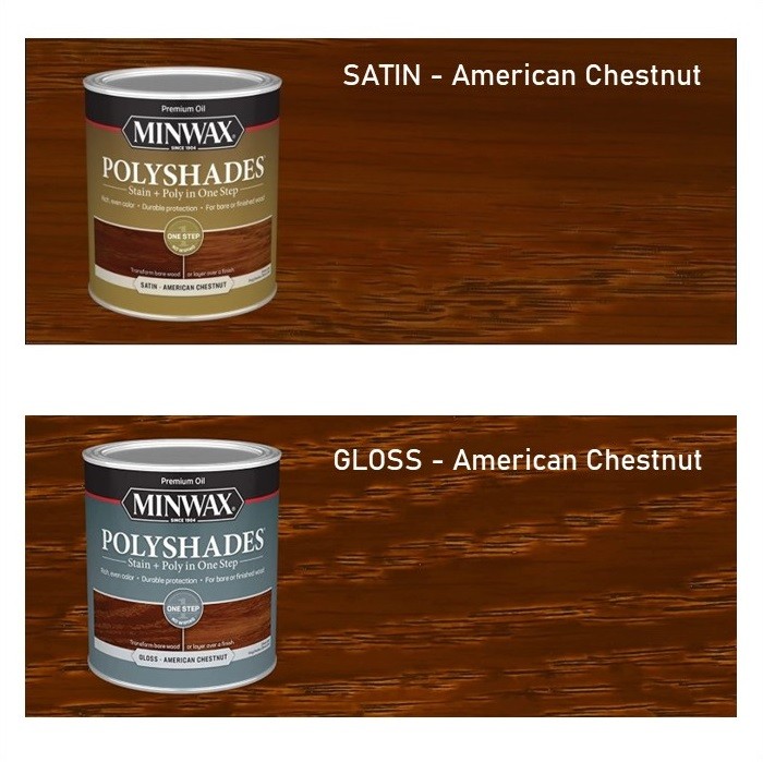 Minwax PolyShades Wood Stain + Polyurethane Finish Oil Based Semi-Transparent gallery