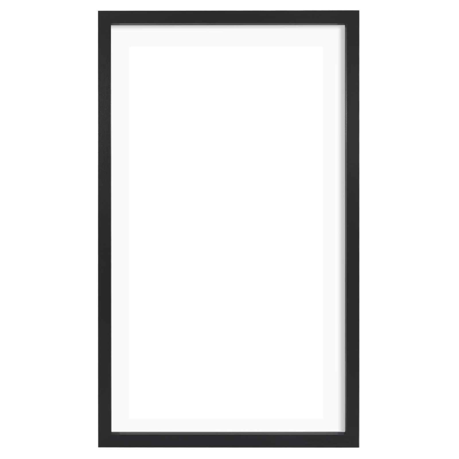 15x26 Newspaper Floating Frame w/ Shatter-Resistant Glass for Wall Display,Black gallery