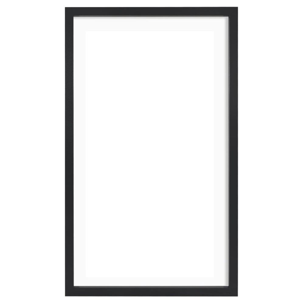15x26 Newspaper Floating Frame w/ Shatter-Resistant Glass for Wall Display,Black