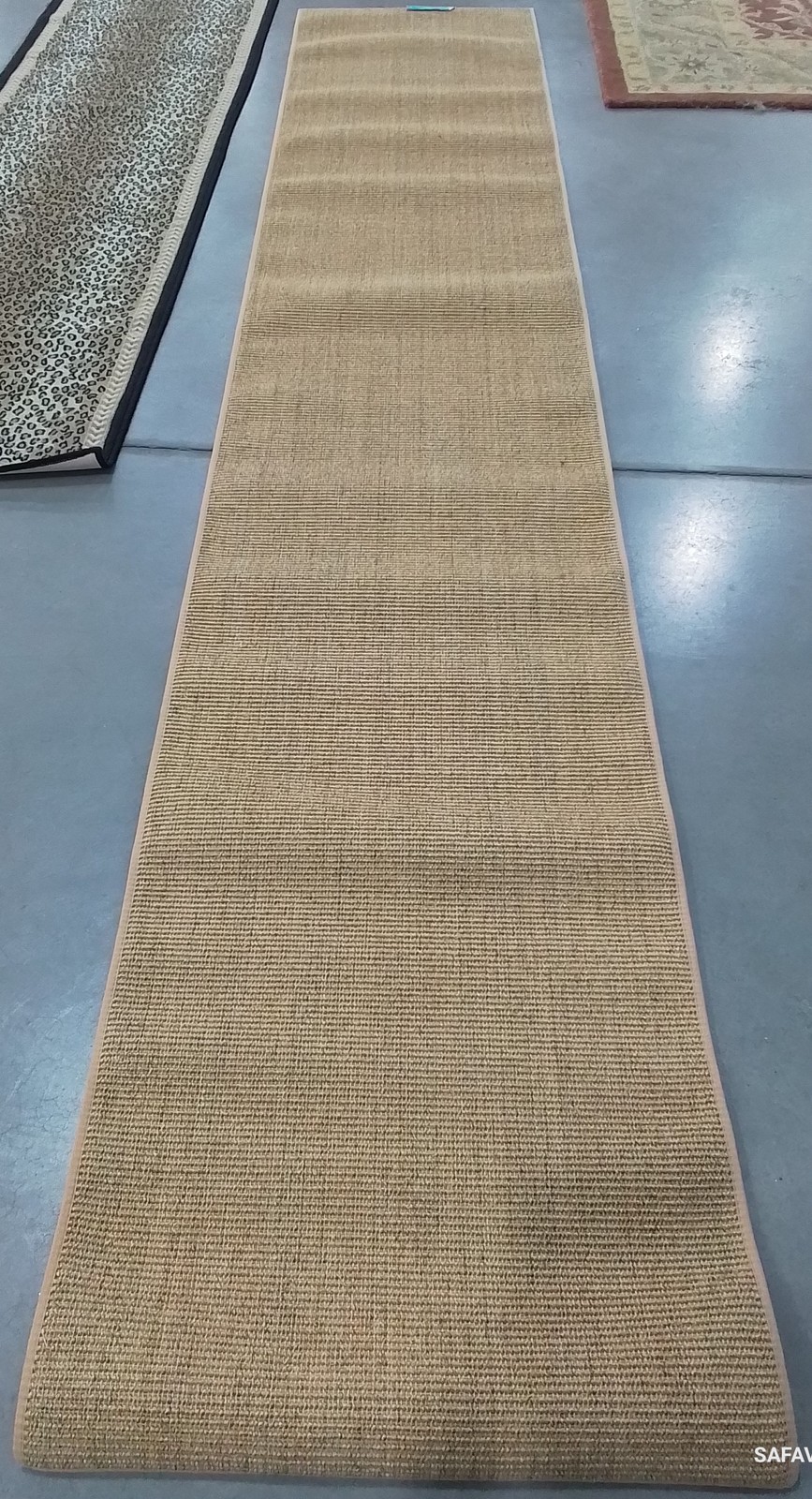 BEIGE 2'-3" x 12'-0" Flaw in Rug, Reduced Price 1172800475 MSR9501B-212 gallery
