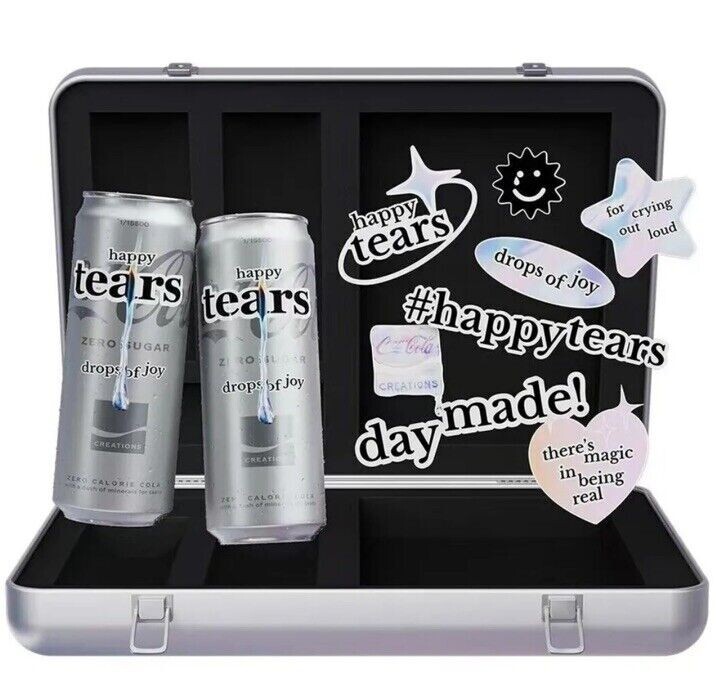 *NEW* Coca-Cola Happy Tears Zero Sugar Kit TikTok SOLD OUT Ltd. Release IN HAND gallery