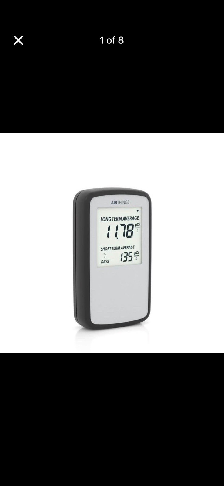 Airthings Corentium Home Digital Radon Detector Model - QRI gallery