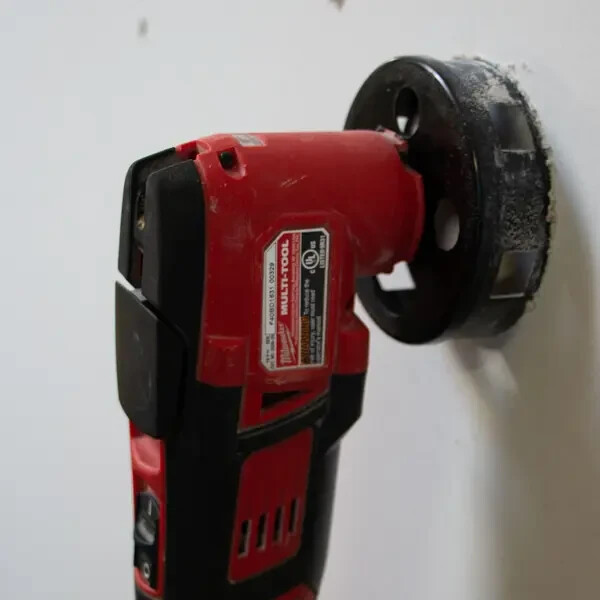 Rack-A-Tiers 42675 3 3/8" Round Multi-Tool Hole Saw gallery