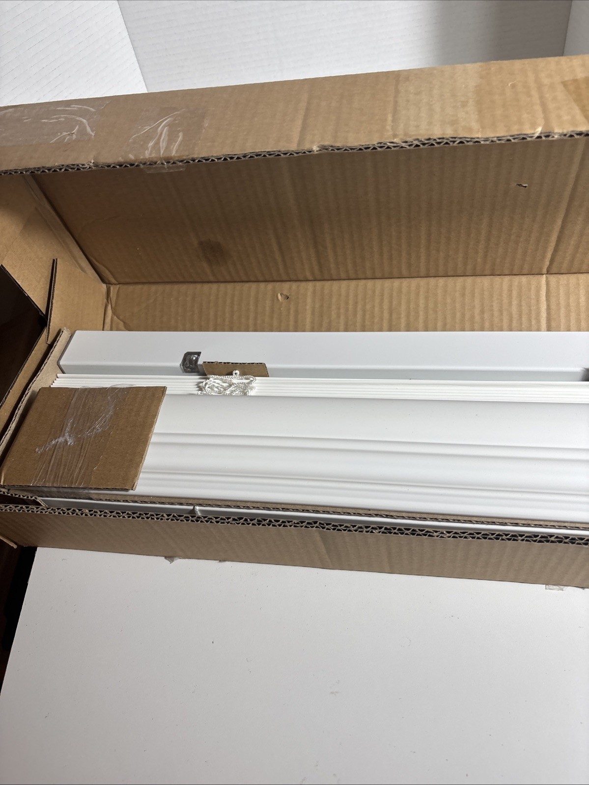 New Lotus & Windoware Cordless, 2 Inch Faux Wood Blind Window Blinds 34.5” x 60” gallery