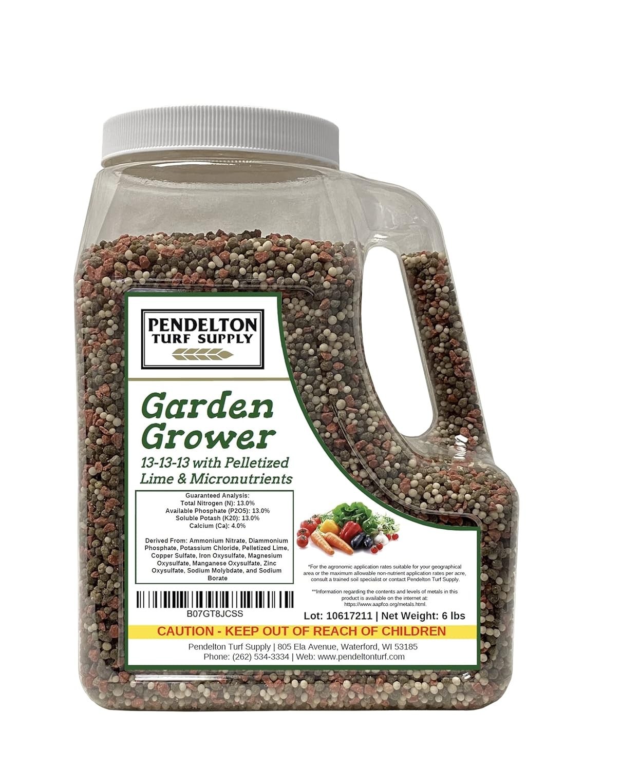 Balanced 13-13-13 Fertilizer for Optimal Garden Growth - 6 lb Granules gallery